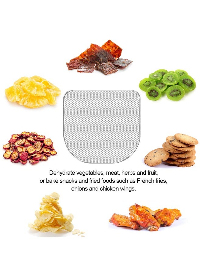 DEMEDO Replacement Dehydrator Racks for 6qt Chefman, Caynel and Power Air Fryer Oven, Dehydrate Fruits and Meats, Air Flow Racks, Removable trays, Air Fryer Oven Accessories (3 Pieces) - Image 3